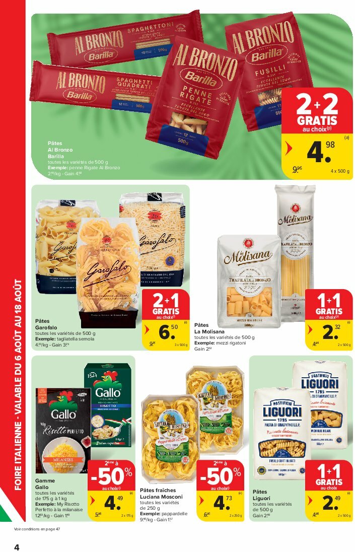carrefour - Carrefour Hypermarchés folder geldig vanaf 06/08 - 18/08 - page: 4