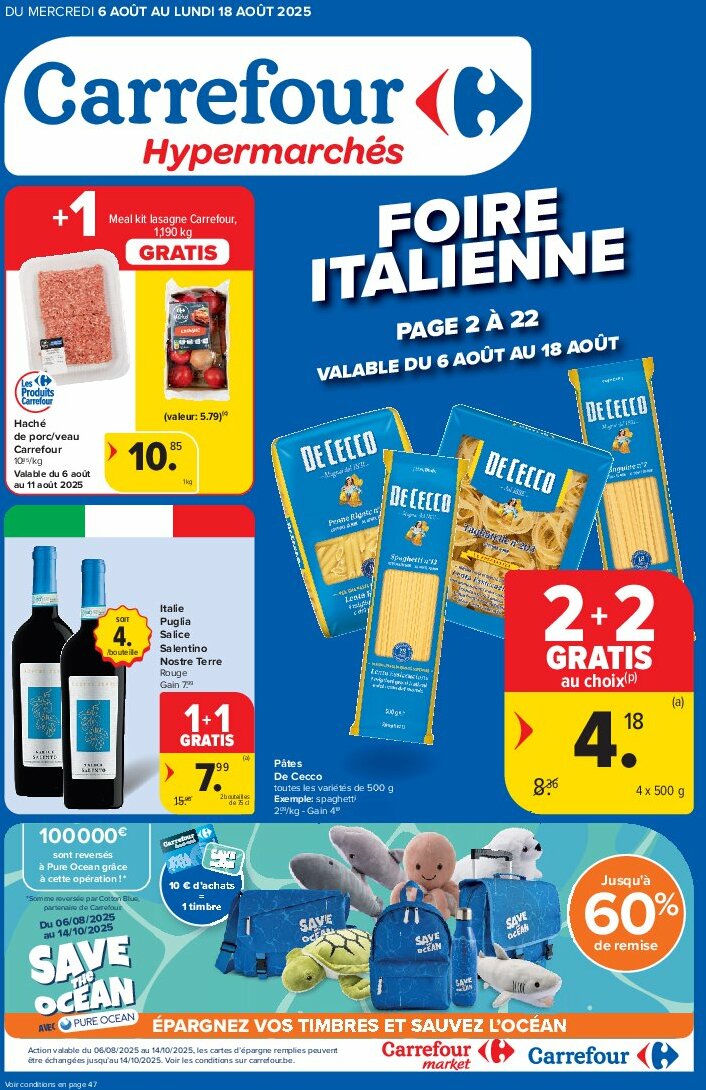 carrefour - Carrefour Hypermarchés folder geldig vanaf 06/08 - 18/08