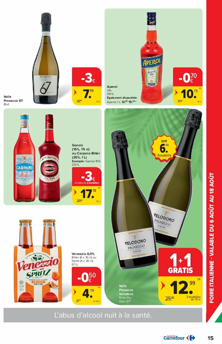 carrefour - Carrefour Hypermarchés folder geldig vanaf 06/08 - 18/08 - page: 15