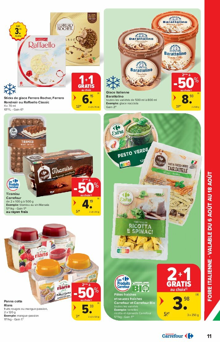 carrefour - Carrefour Hypermarchés folder geldig vanaf 06/08 - 18/08 - page: 11