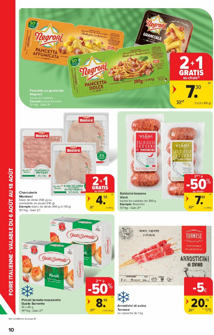 carrefour - Carrefour Hypermarchés folder geldig vanaf 06/08 - 18/08 - page: 10