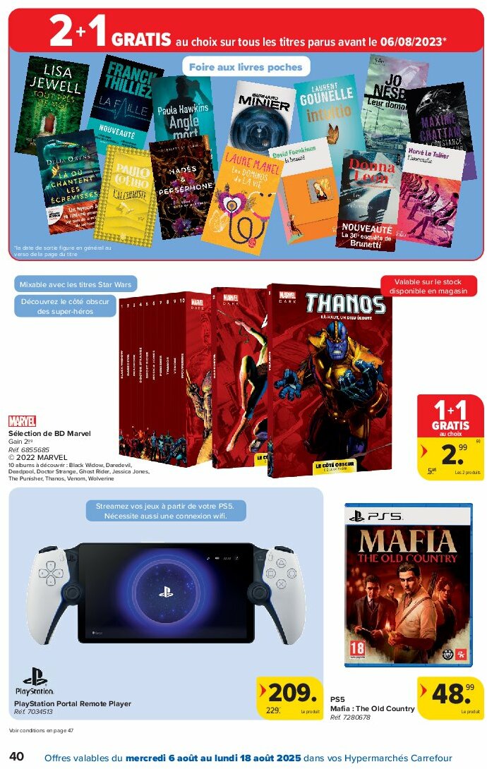 carrefour - Carrefour Hypermarchés folder geldig vanaf 06/08 - 18/08 - page: 40