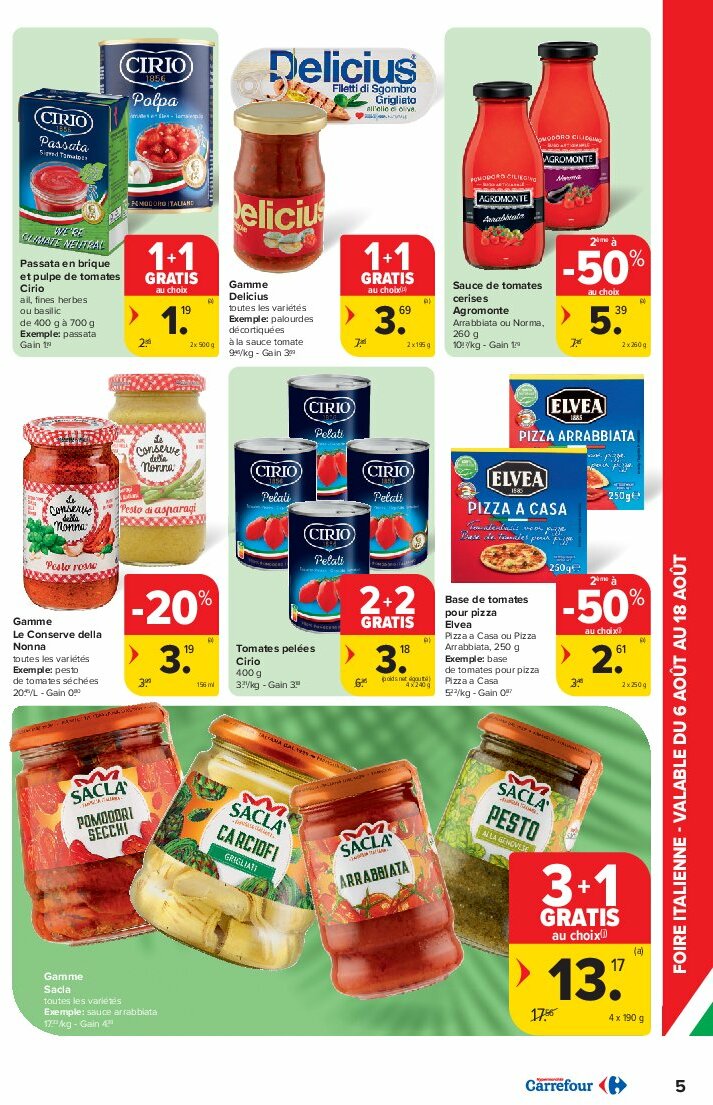 carrefour - Carrefour Hypermarchés folder geldig vanaf 06/08 - 18/08 - page: 5