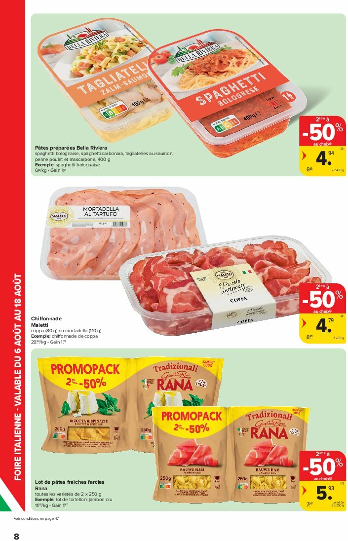 carrefour - Carrefour Hypermarchés folder geldig vanaf 06/08 - 18/08 - page: 8