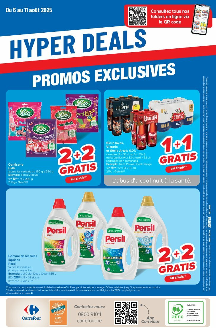 carrefour - Carrefour Hypermarchés folder geldig vanaf 06/08 - 18/08 - page: 48