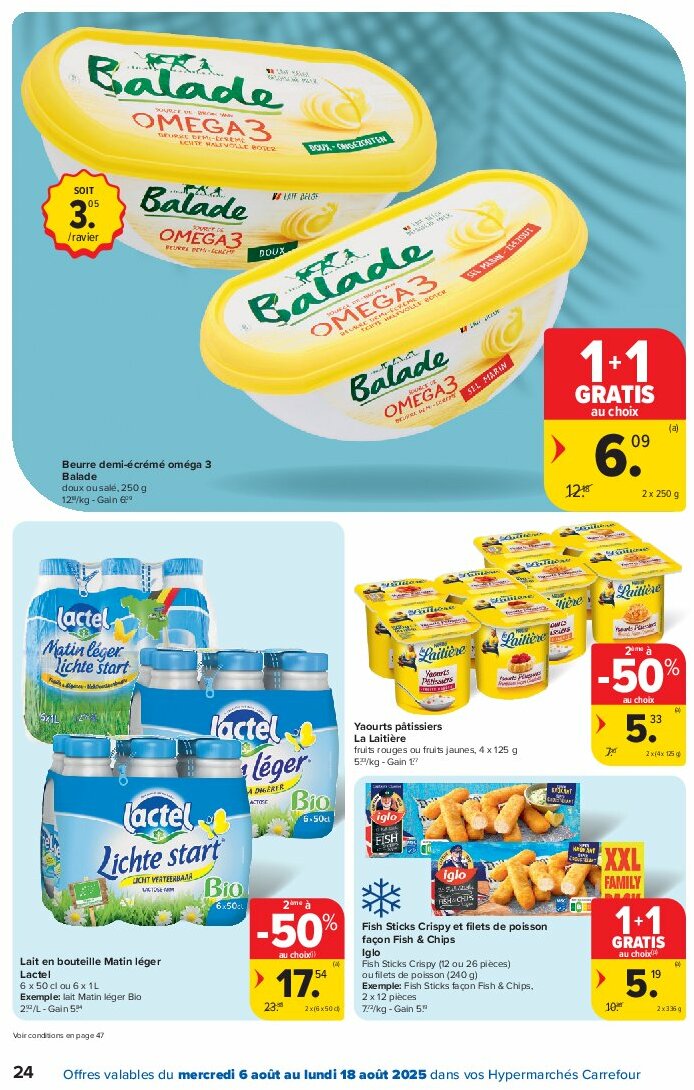 carrefour - Carrefour Hypermarchés folder geldig vanaf 06/08 - 18/08 - page: 24