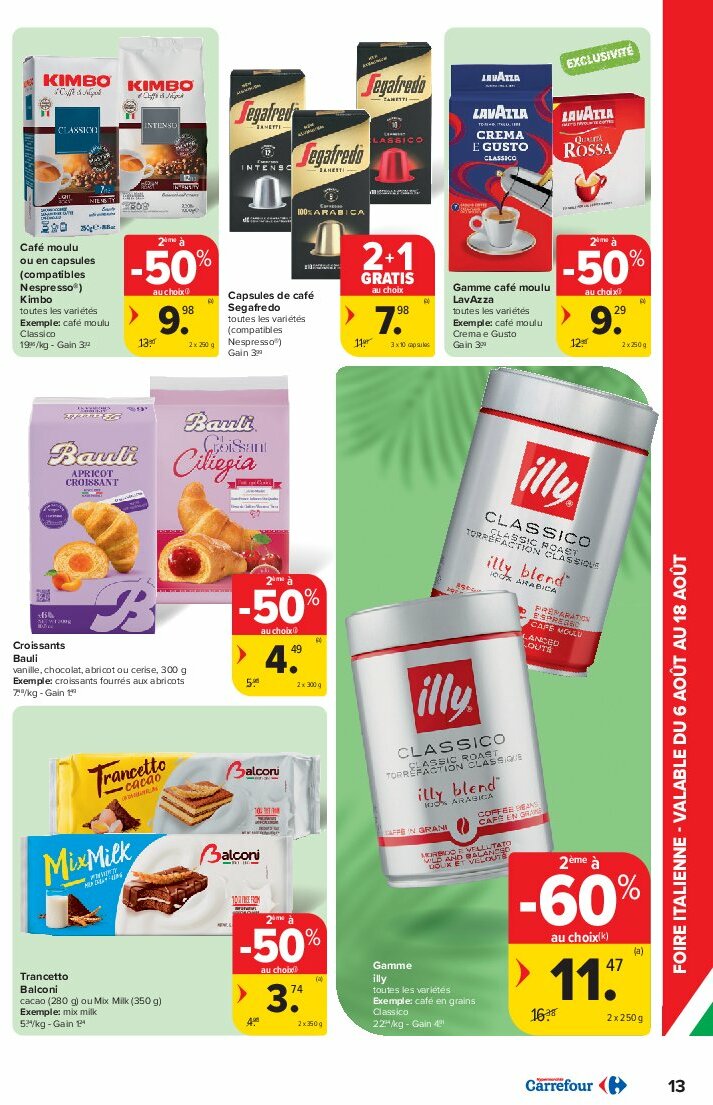 carrefour - Carrefour Hypermarchés folder geldig vanaf 06/08 - 18/08 - page: 13