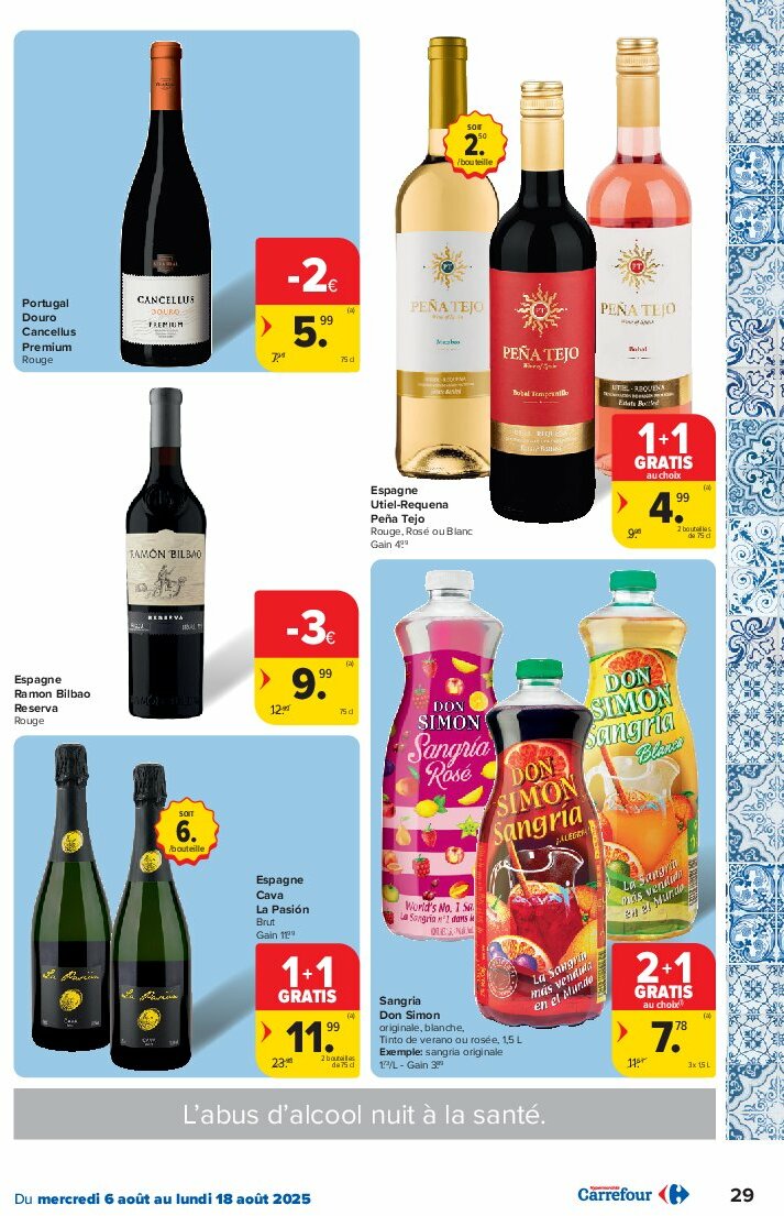 carrefour - Carrefour Hypermarchés folder geldig vanaf 06/08 - 18/08 - page: 29
