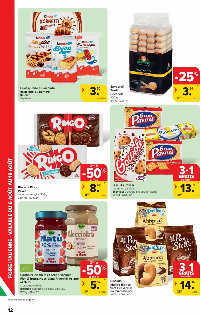 carrefour - Carrefour Hypermarchés folder geldig vanaf 06/08 - 18/08 - page: 12