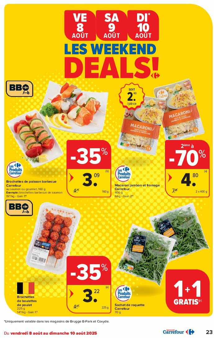 carrefour - Carrefour Hypermarchés folder geldig vanaf 06/08 - 18/08 - page: 23