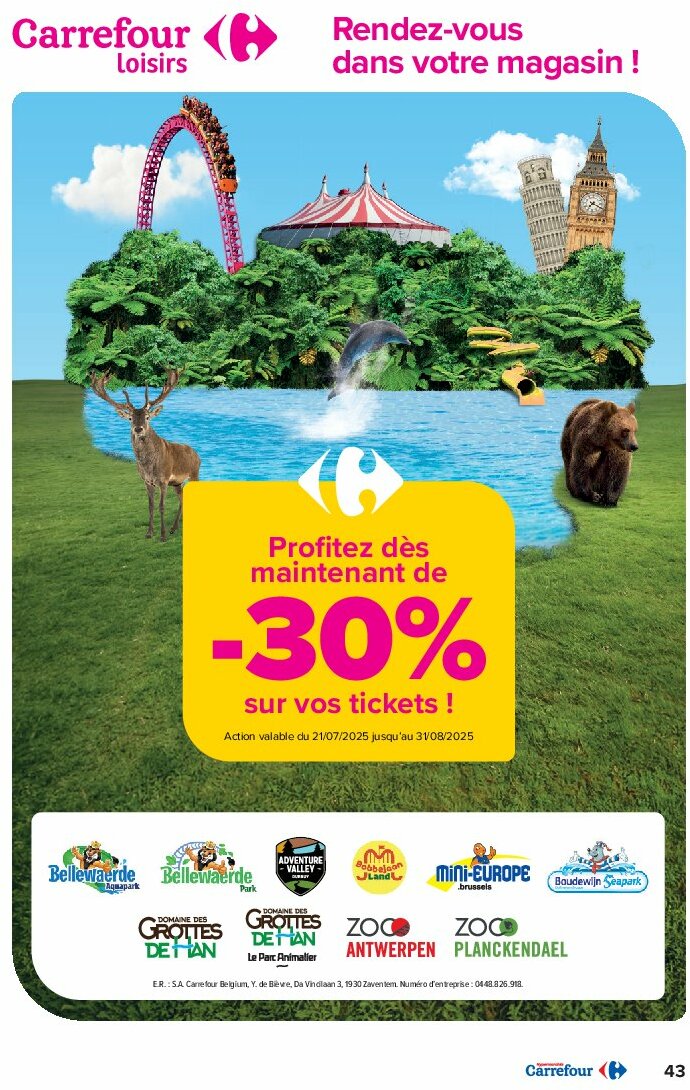 carrefour - Carrefour Hypermarchés folder geldig vanaf 06/08 - 18/08 - page: 43