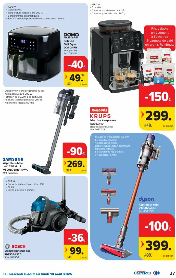 carrefour - Carrefour Hypermarchés folder geldig vanaf 06/08 - 18/08 - page: 37