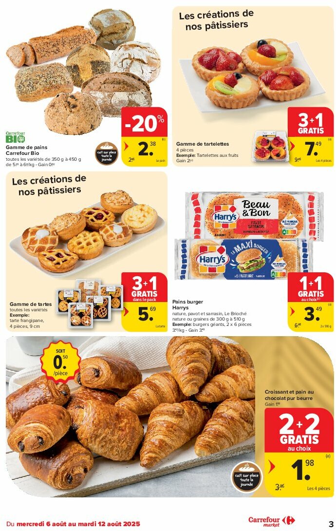 carrefour - Carrefour Market folder geldig vanaf 06/08 - 12/08 - page: 3