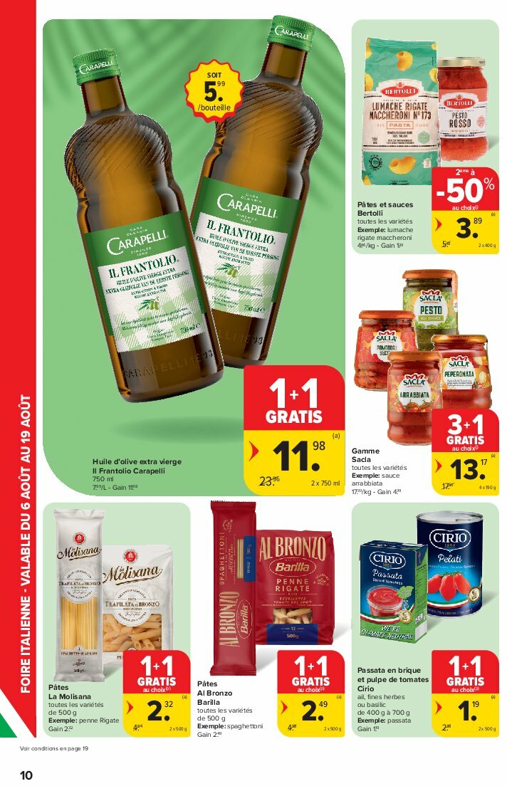 carrefour - Carrefour Market folder geldig vanaf 06/08 - 12/08 - page: 10