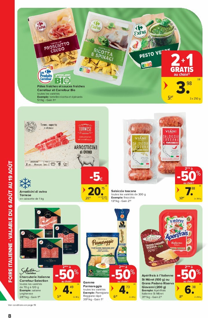 carrefour - Carrefour Market folder geldig vanaf 06/08 - 12/08 - page: 8