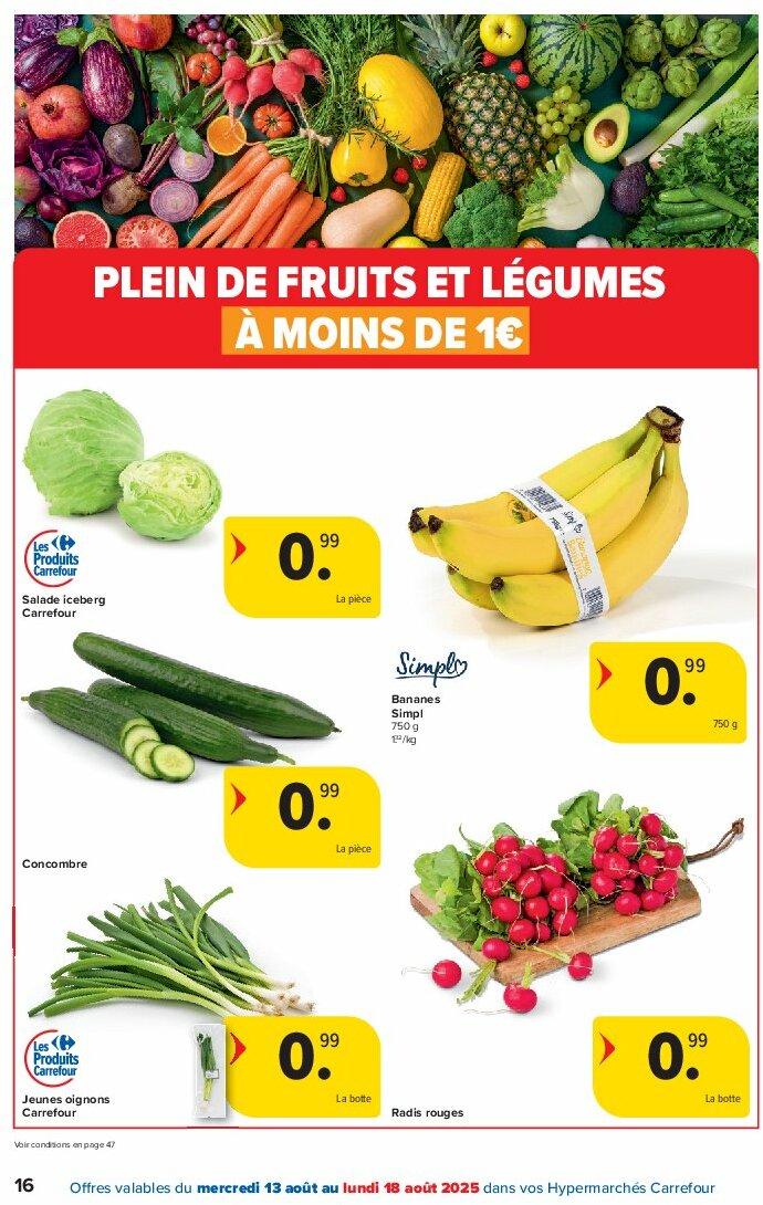 carrefour - Carrefour folder geldig vanaf 13/08 - 25/08 - page: 16 carrefour - Carrefour folder geldig vanaf 13/08 - 25/08 - page: 16