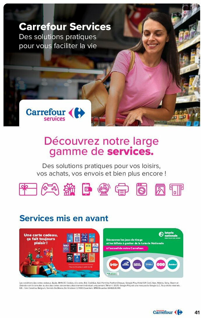 carrefour - Carrefour folder geldig vanaf 13/08 - 25/08 - page: 41 carrefour - Carrefour folder geldig vanaf 13/08 - 25/08 - page: 41