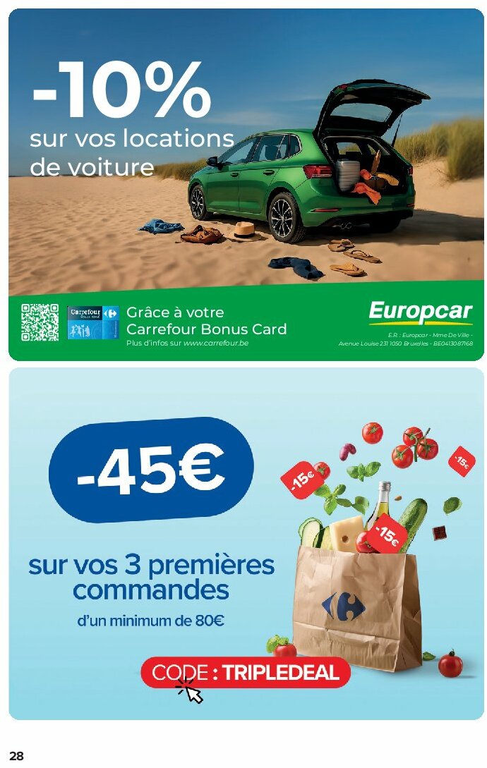 carrefour - Carrefour folder geldig vanaf 13/08 - 25/08 - page: 28 carrefour - Carrefour folder geldig vanaf 13/08 - 25/08 - page: 28
