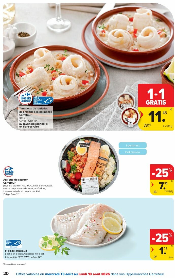 carrefour - Carrefour folder geldig vanaf 13/08 - 25/08 - page: 20 carrefour - Carrefour folder geldig vanaf 13/08 - 25/08 - page: 20