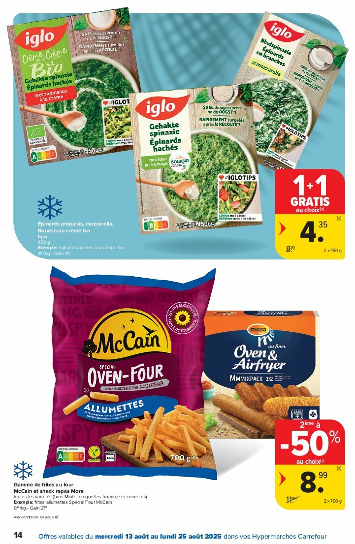 carrefour - Carrefour folder geldig vanaf 13/08 - 25/08 - page: 14 carrefour - Carrefour folder geldig vanaf 13/08 - 25/08 - page: 14