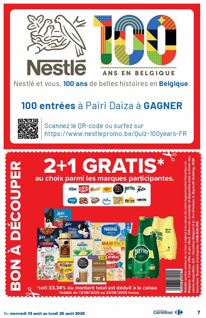 carrefour - Carrefour folder geldig vanaf 13/08 - 25/08 - page: 7 carrefour - Carrefour folder geldig vanaf 13/08 - 25/08 - page: 7