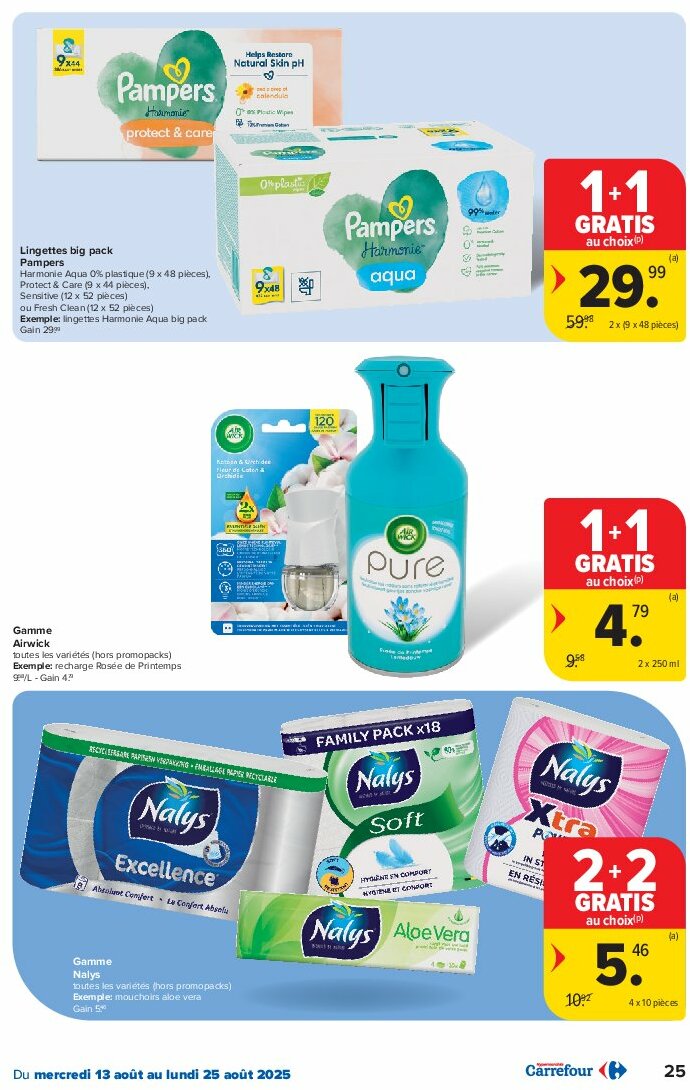 carrefour - Carrefour folder geldig vanaf 13/08 - 25/08 - page: 25 carrefour - Carrefour folder geldig vanaf 13/08 - 25/08 - page: 25