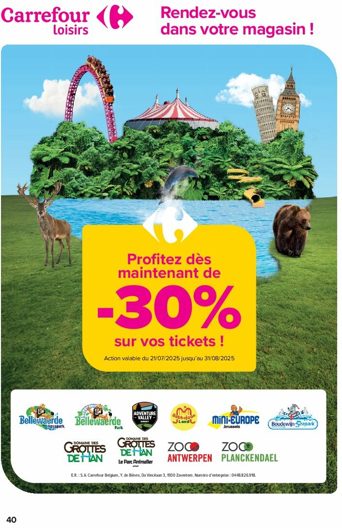 carrefour - Carrefour folder geldig vanaf 13/08 - 25/08 - page: 40 carrefour - Carrefour folder geldig vanaf 13/08 - 25/08 - page: 40