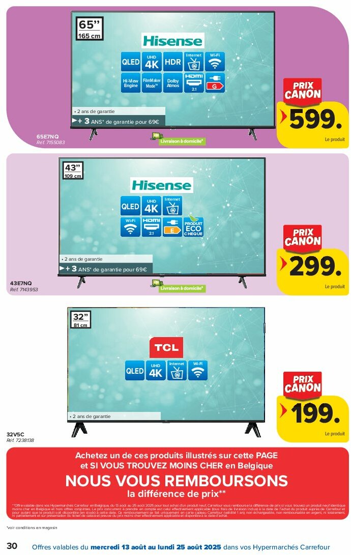 carrefour - Carrefour folder geldig vanaf 13/08 - 25/08 - page: 30 carrefour - Carrefour folder geldig vanaf 13/08 - 25/08 - page: 30