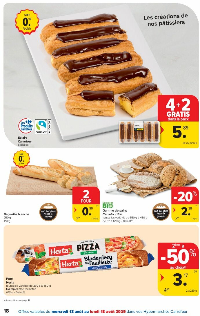 carrefour - Carrefour folder geldig vanaf 13/08 - 25/08 - page: 18 carrefour - Carrefour folder geldig vanaf 13/08 - 25/08 - page: 18