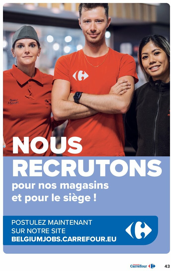 carrefour - Carrefour folder geldig vanaf 13/08 - 25/08 - page: 43 carrefour - Carrefour folder geldig vanaf 13/08 - 25/08 - page: 43
