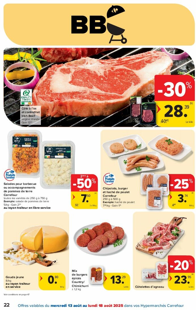 carrefour - Carrefour folder geldig vanaf 13/08 - 25/08 - page: 22 carrefour - Carrefour folder geldig vanaf 13/08 - 25/08 - page: 22