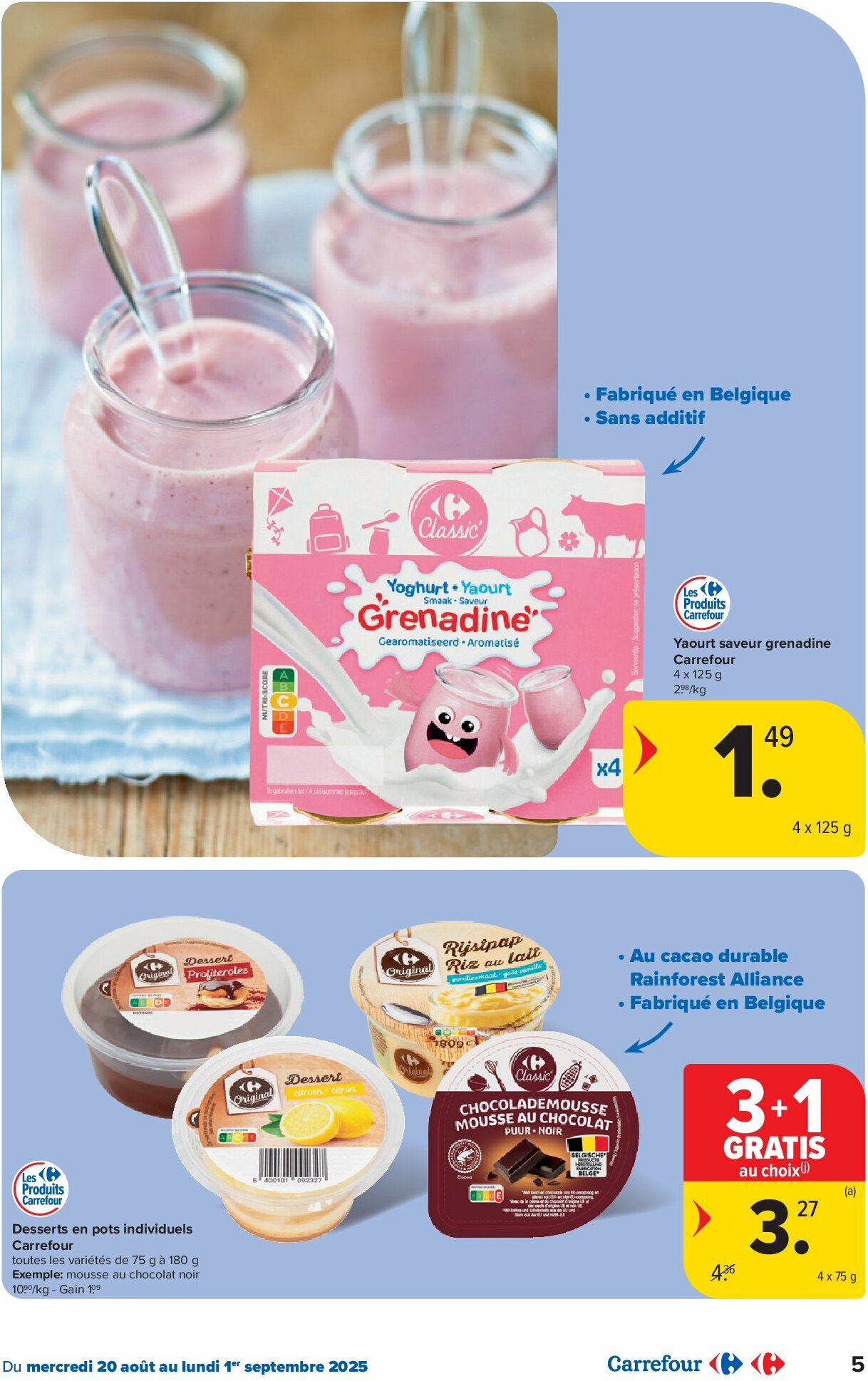 carrefour - Carrefour - Spécial Act For Food folder geldig vanaf 20/08 - 01/09 - page: 5