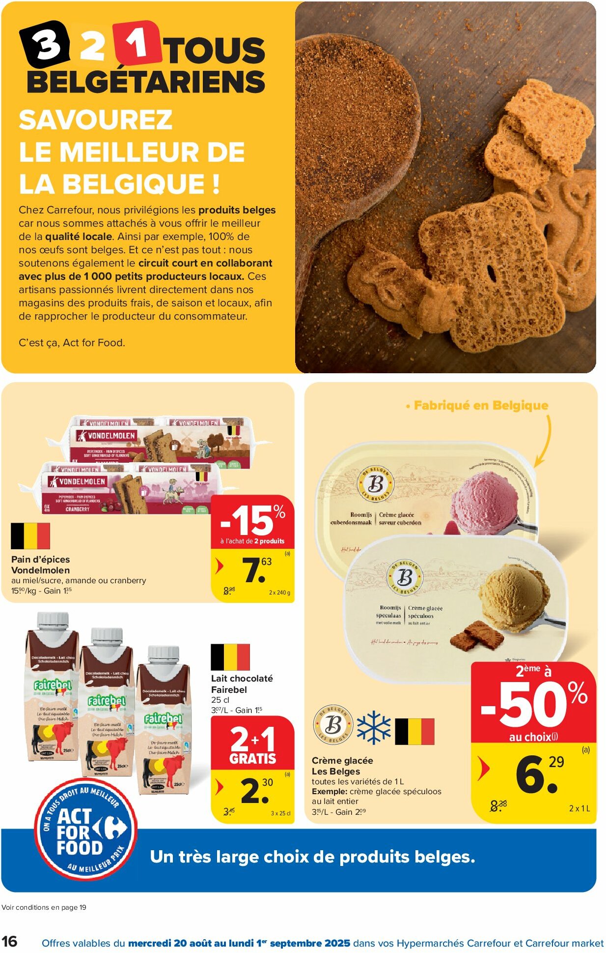 carrefour - Carrefour - Spécial Act For Food folder geldig vanaf 20/08 - 01/09 - page: 16