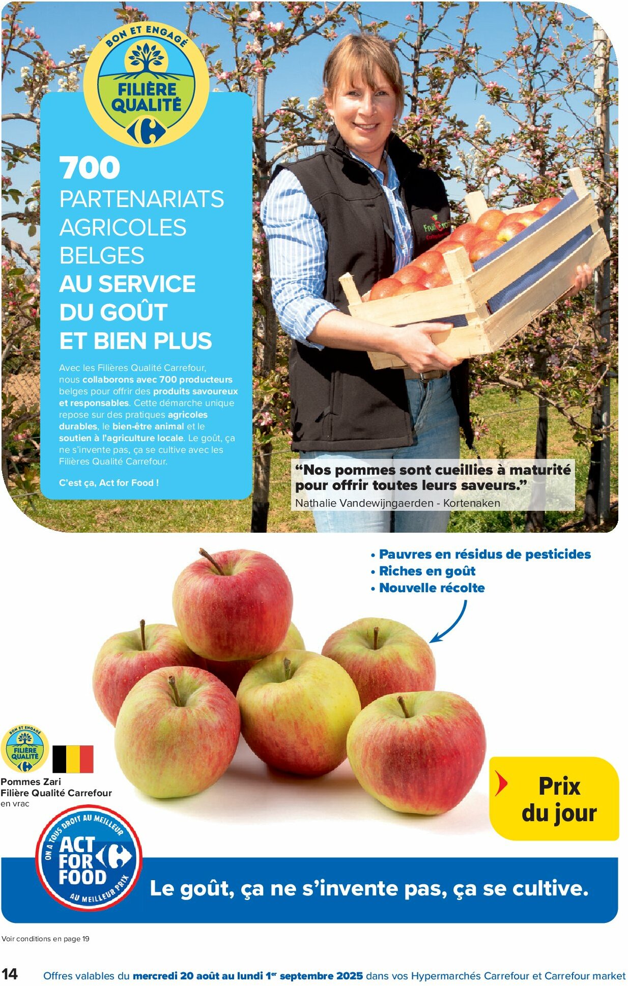 carrefour - Carrefour - Spécial Act For Food folder geldig vanaf 20/08 - 01/09 - page: 14