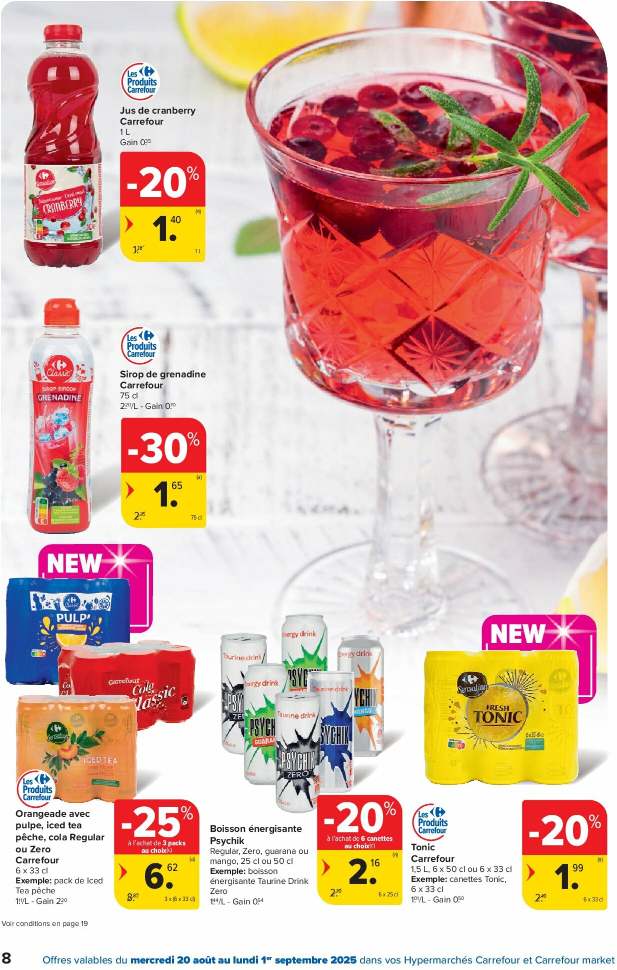 carrefour - Carrefour - Spécial Act For Food folder geldig vanaf 20/08 - 01/09 - page: 8