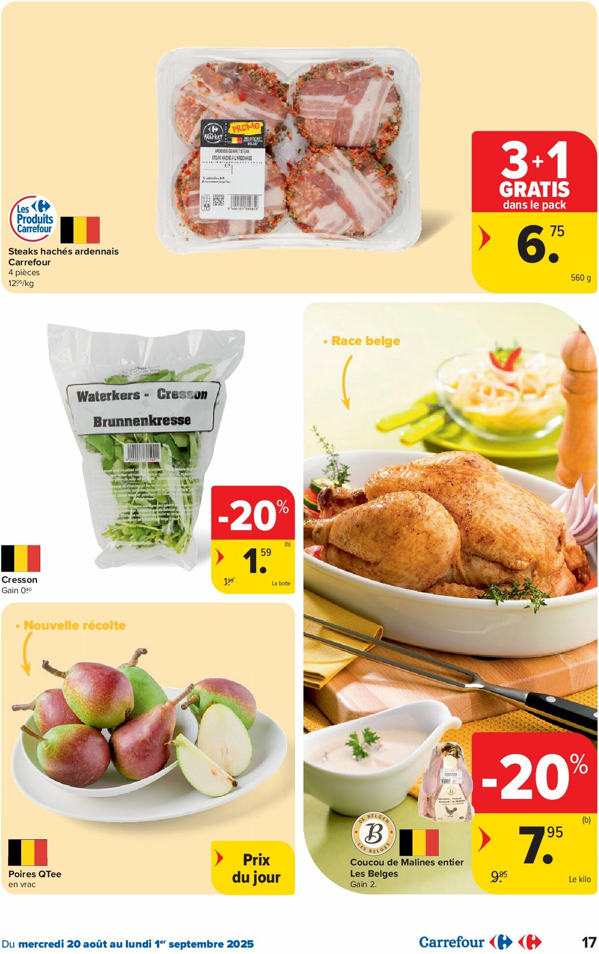 carrefour - Carrefour - Spécial Act For Food folder geldig vanaf 20/08 - 01/09 - page: 17
