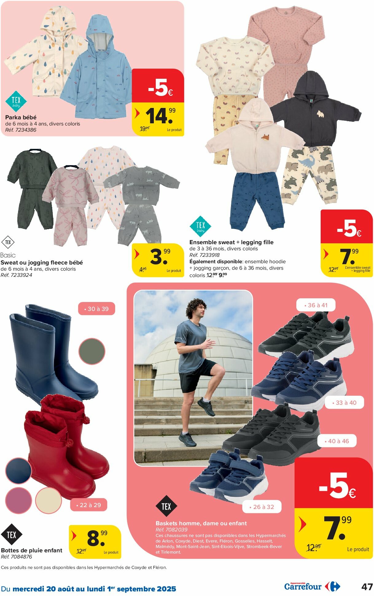 carrefour - Carrefour Hypermarchés folder geldig vanaf 20/08 - 01/09 - page: 47 carrefour - Carrefour Hypermarchés folder geldig vanaf 20/08 - 01/09 - page: 47
