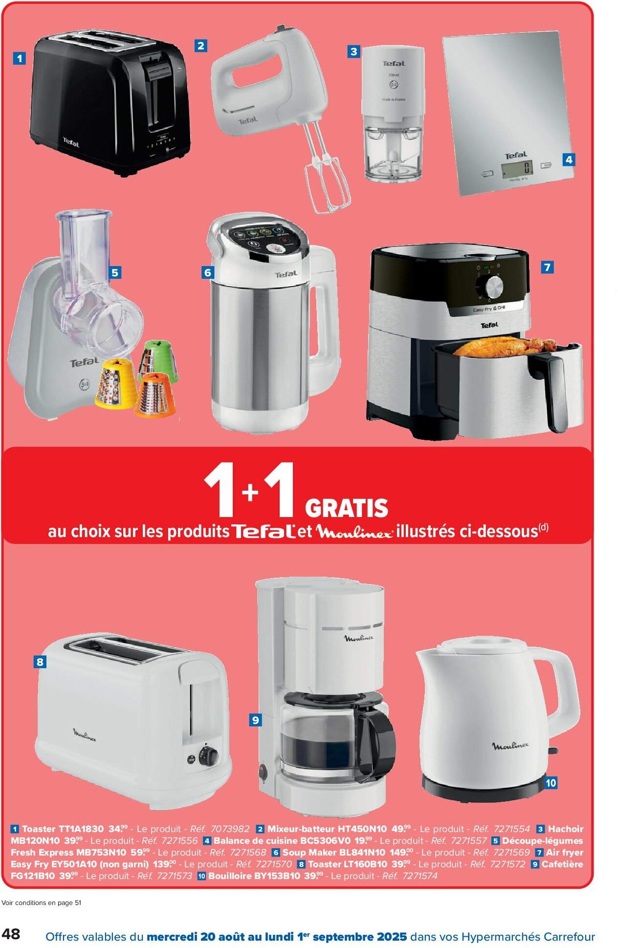 carrefour - Carrefour Hypermarchés folder geldig vanaf 20/08 - 01/09 - page: 48 carrefour - Carrefour Hypermarchés folder geldig vanaf 20/08 - 01/09 - page: 48