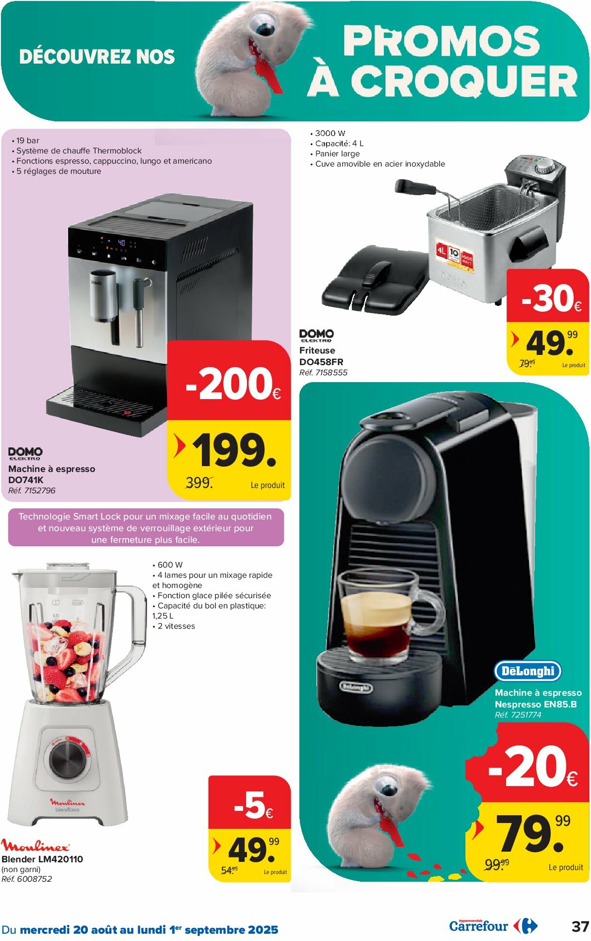 carrefour - Carrefour Hypermarchés folder geldig vanaf 20/08 - 01/09 - page: 37 carrefour - Carrefour Hypermarchés folder geldig vanaf 20/08 - 01/09 - page: 37
