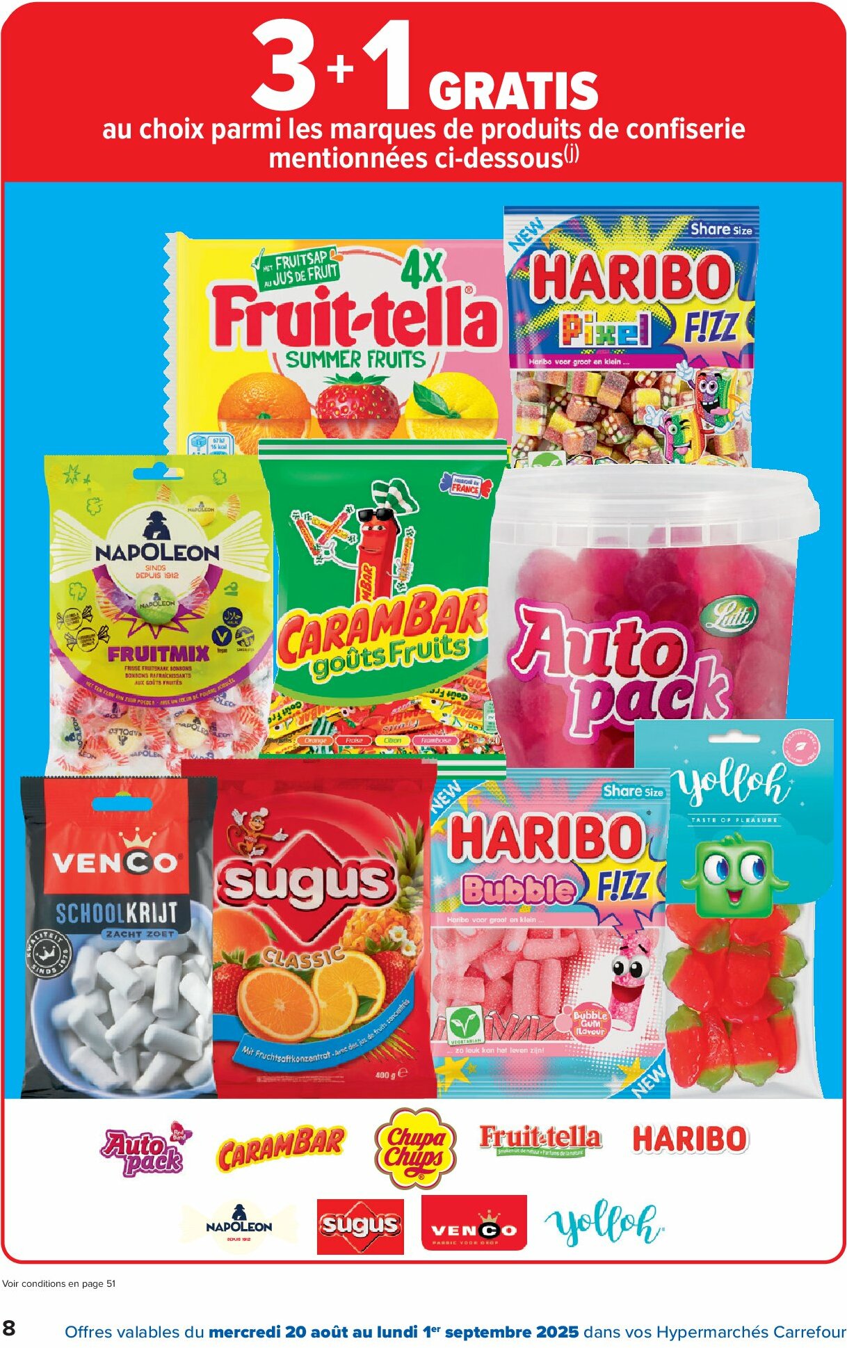 carrefour - Carrefour Hypermarchés folder geldig vanaf 20/08 - 01/09 - page: 8 carrefour - Carrefour Hypermarchés folder geldig vanaf 20/08 - 01/09 - page: 8