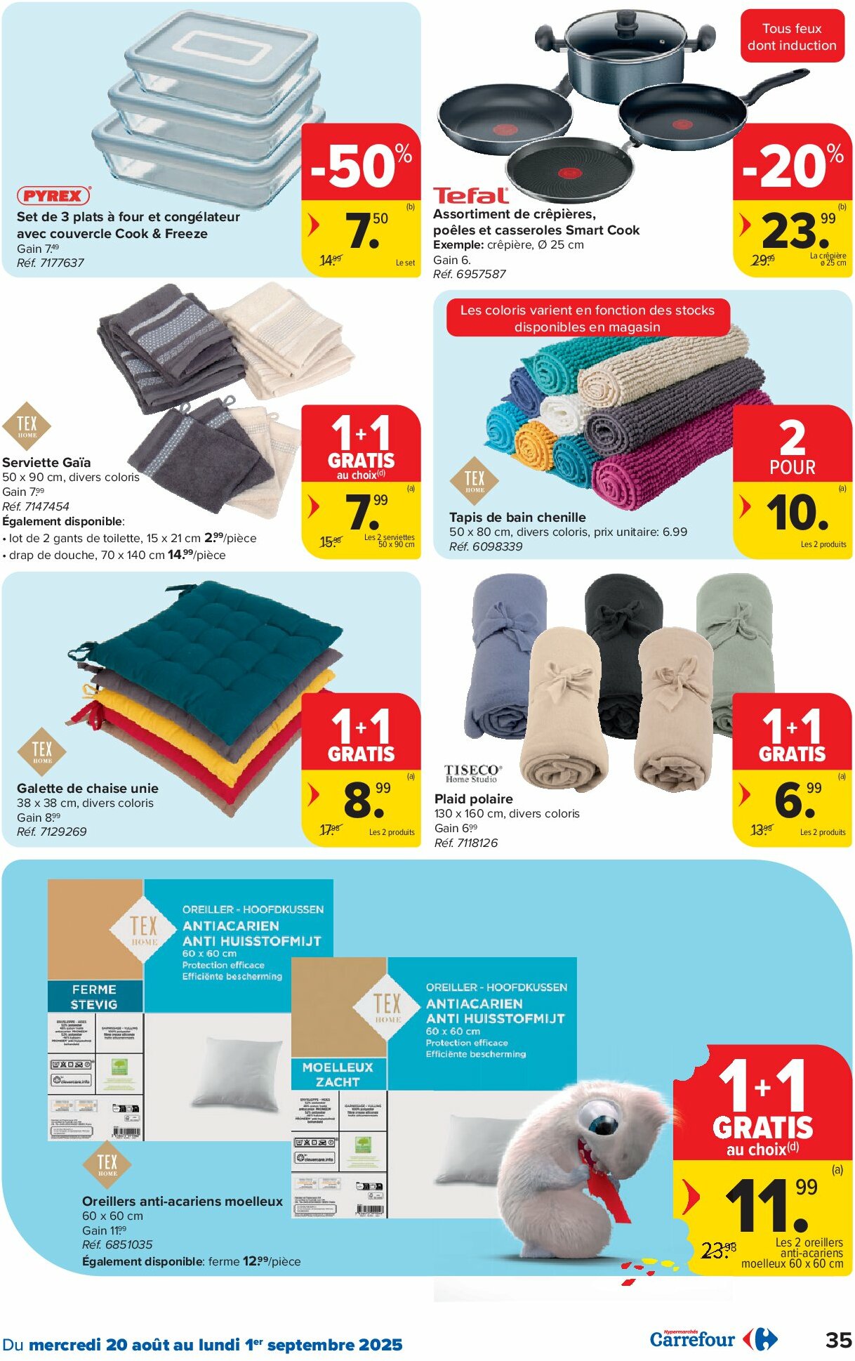 carrefour - Carrefour Hypermarchés folder geldig vanaf 20/08 - 01/09 - page: 35 carrefour - Carrefour Hypermarchés folder geldig vanaf 20/08 - 01/09 - page: 35