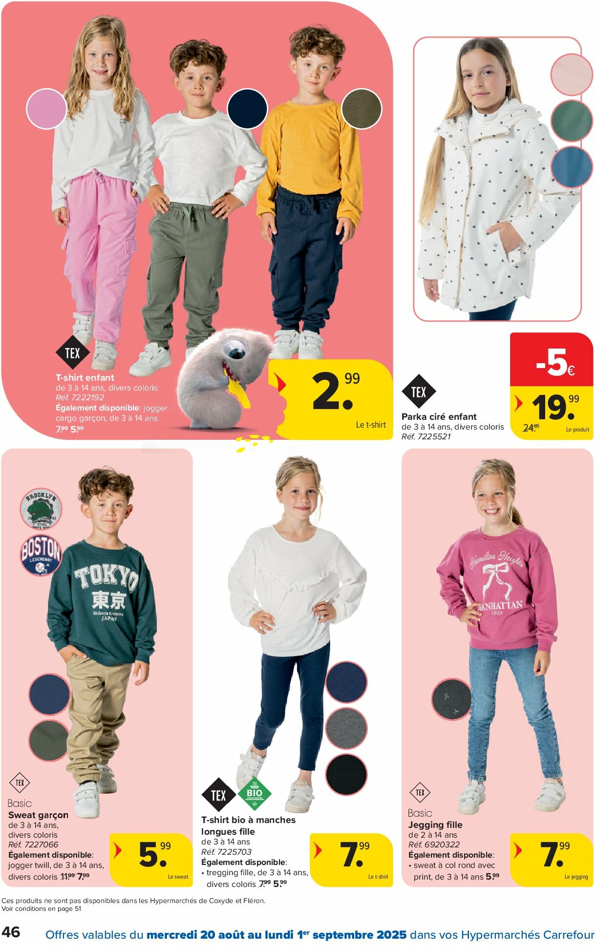 carrefour - Carrefour Hypermarchés folder geldig vanaf 20/08 - 01/09 - page: 46 carrefour - Carrefour Hypermarchés folder geldig vanaf 20/08 - 01/09 - page: 46