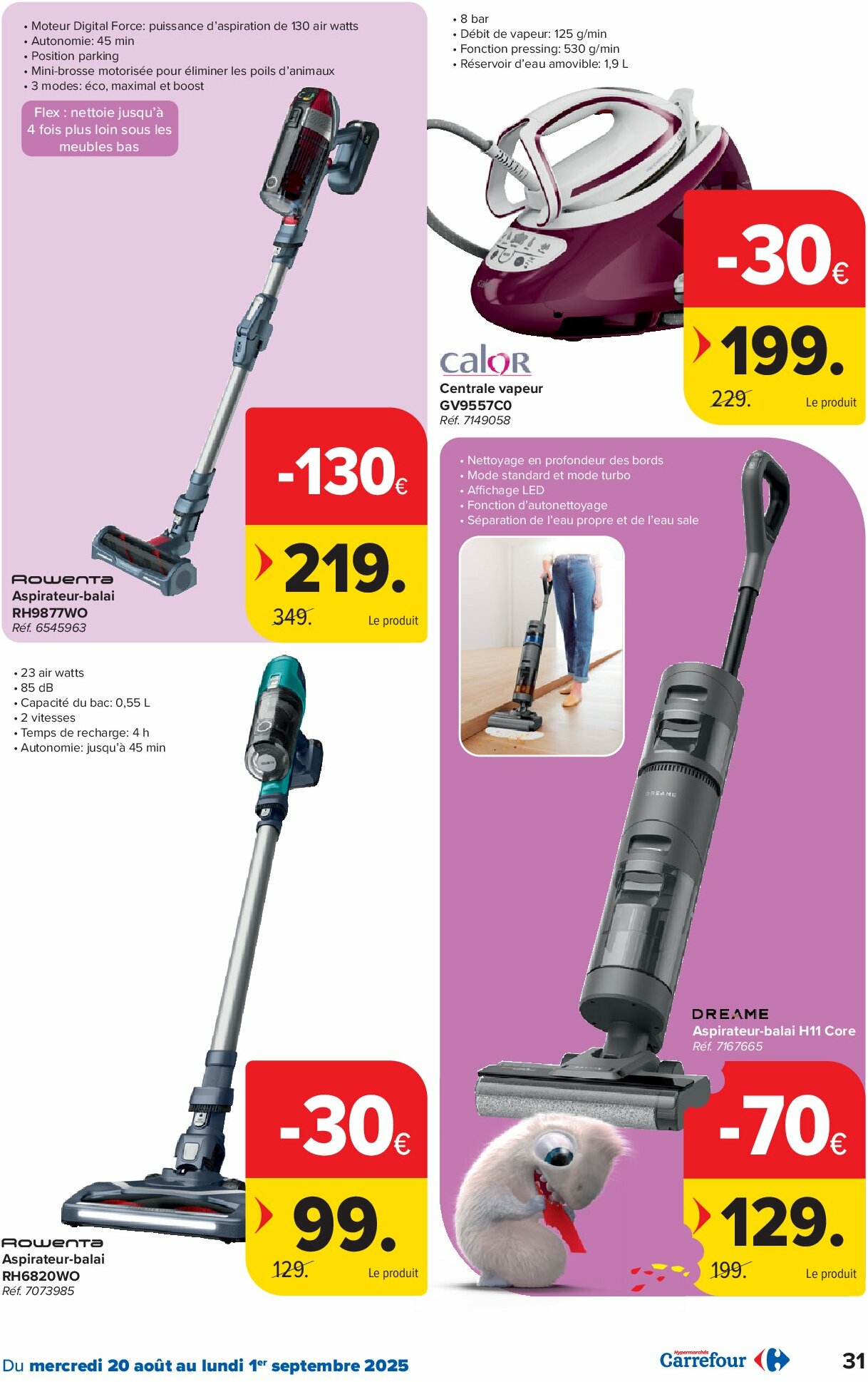 carrefour - Carrefour Hypermarchés folder geldig vanaf 20/08 - 01/09 - page: 31 carrefour - Carrefour Hypermarchés folder geldig vanaf 20/08 - 01/09 - page: 31