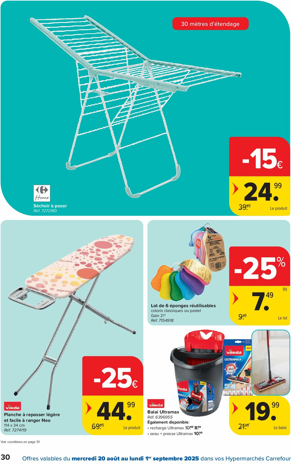 carrefour - Carrefour Hypermarchés folder geldig vanaf 20/08 - 01/09 - page: 30 carrefour - Carrefour Hypermarchés folder geldig vanaf 20/08 - 01/09 - page: 30