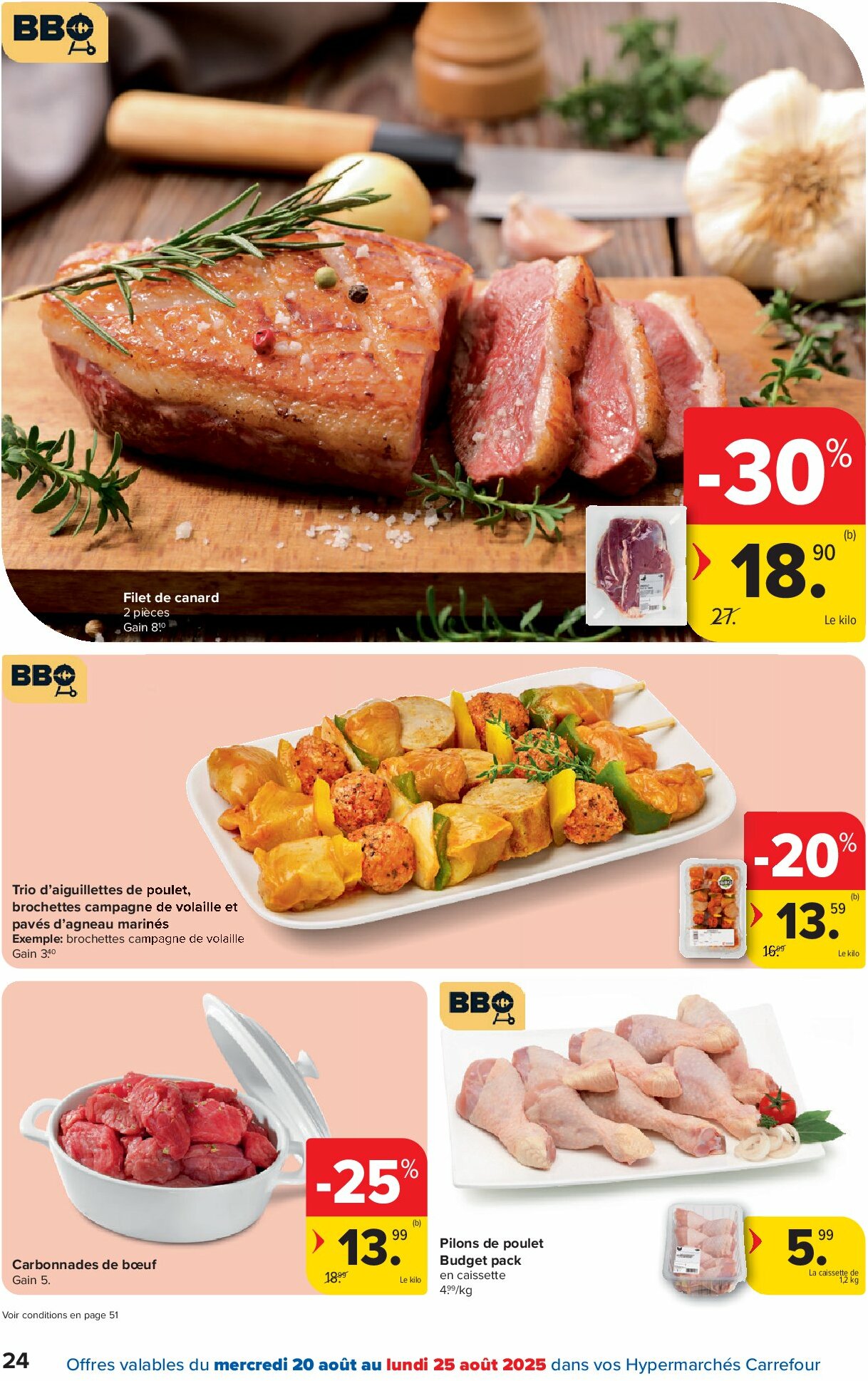 carrefour - Carrefour Hypermarchés folder geldig vanaf 20/08 - 01/09 - page: 24 carrefour - Carrefour Hypermarchés folder geldig vanaf 20/08 - 01/09 - page: 24