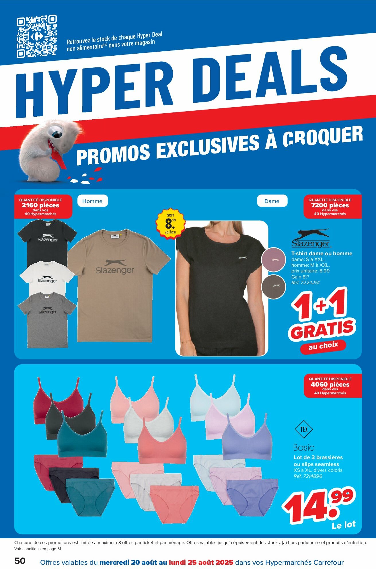 carrefour - Carrefour Hypermarchés folder geldig vanaf 20/08 - 01/09 - page: 50 carrefour - Carrefour Hypermarchés folder geldig vanaf 20/08 - 01/09 - page: 50