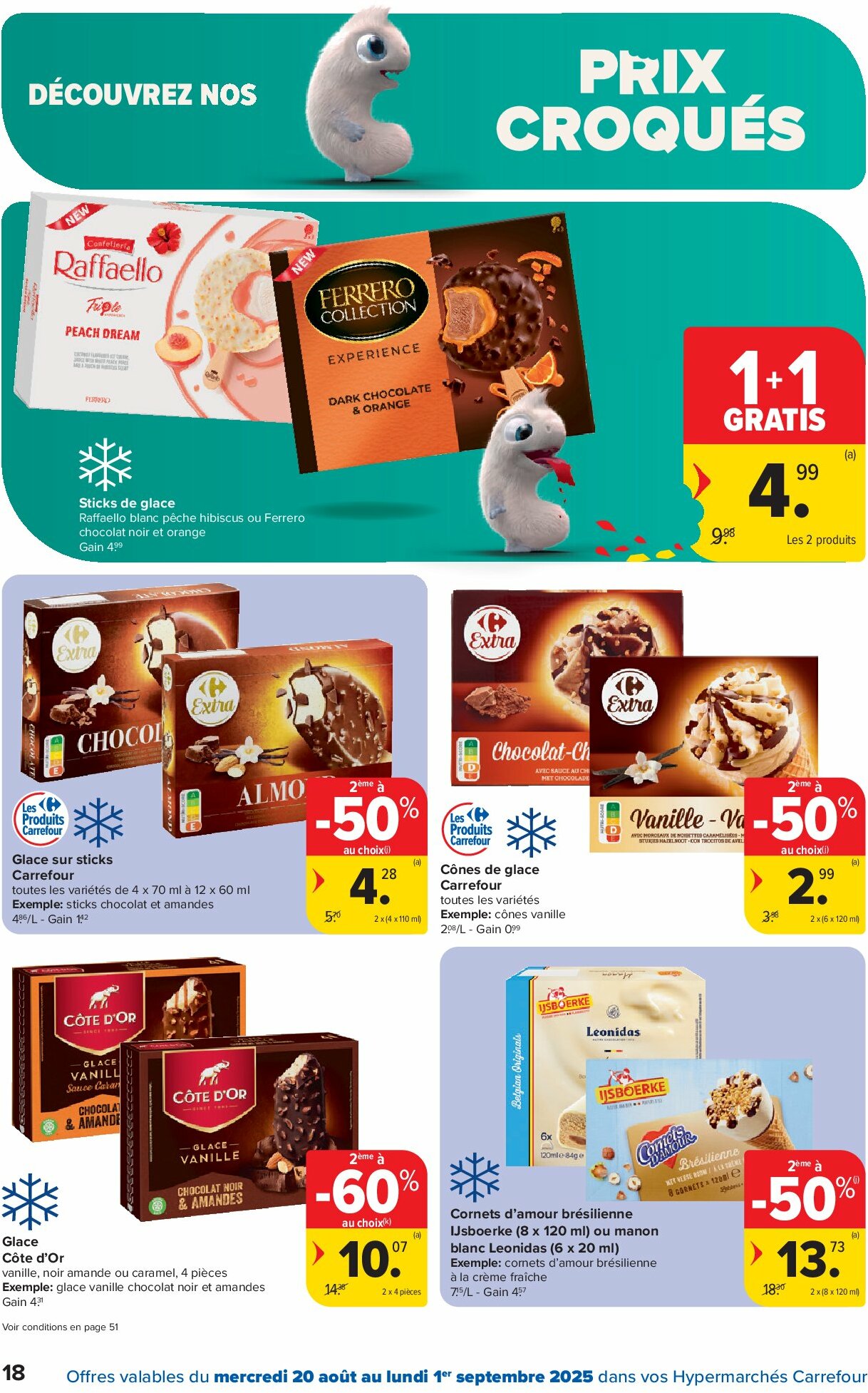 carrefour - Carrefour Hypermarchés folder geldig vanaf 20/08 - 01/09 - page: 18 carrefour - Carrefour Hypermarchés folder geldig vanaf 20/08 - 01/09 - page: 18