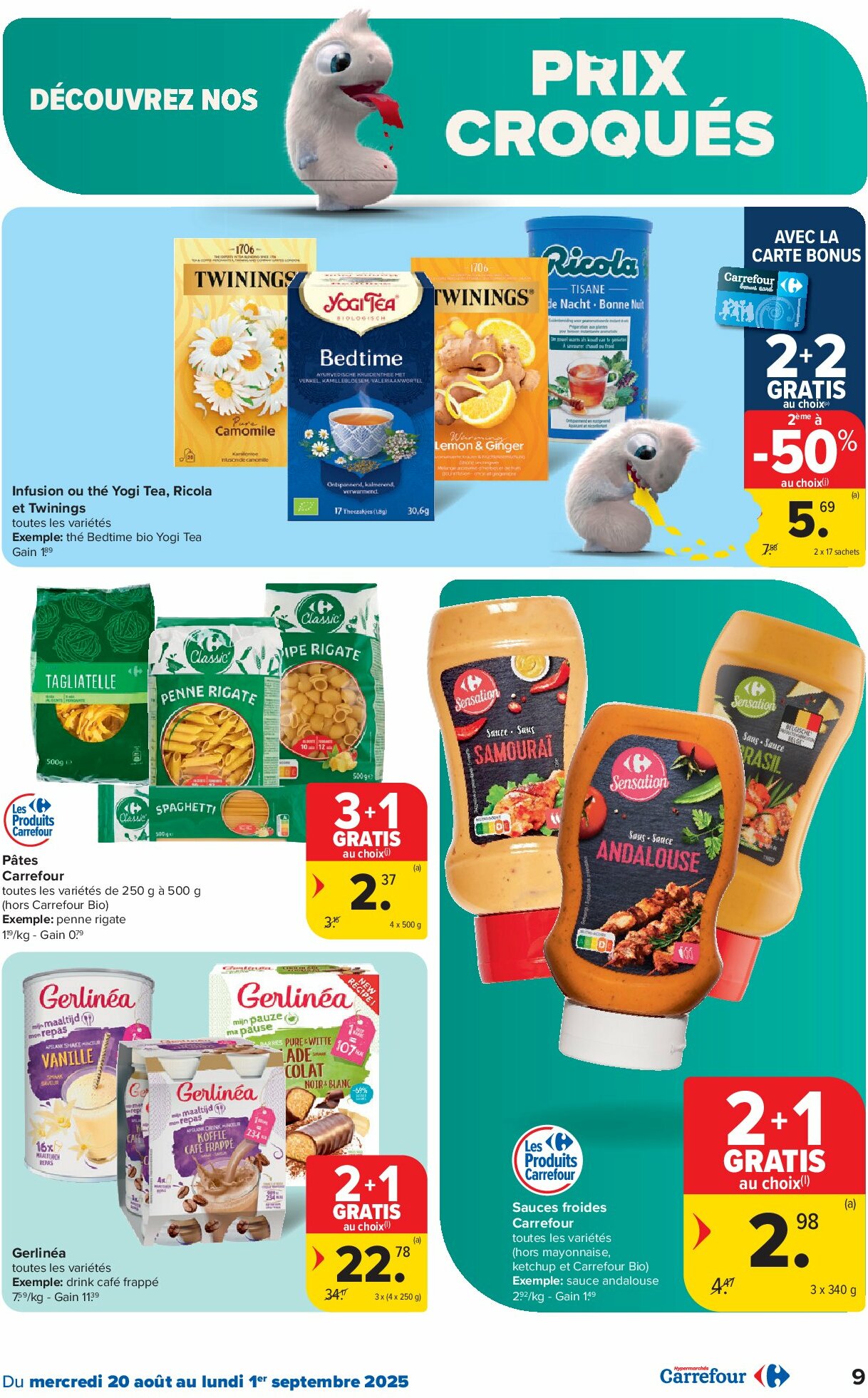 carrefour - Carrefour Hypermarchés folder geldig vanaf 20/08 - 01/09 - page: 9 carrefour - Carrefour Hypermarchés folder geldig vanaf 20/08 - 01/09 - page: 9