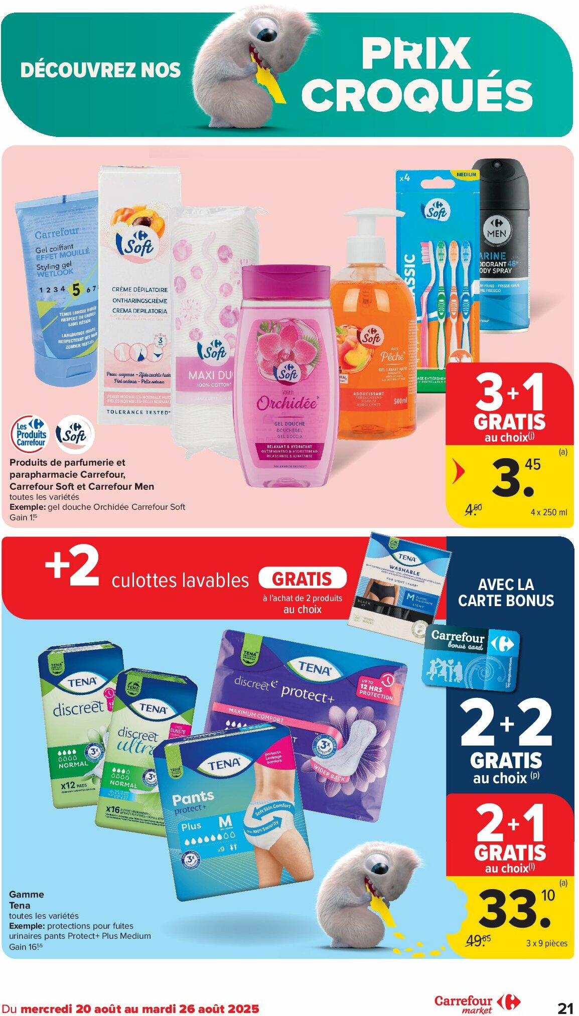 carrefour - Carrefour Market folder geldig vanaf 20/08 - 26/08 - page: 21