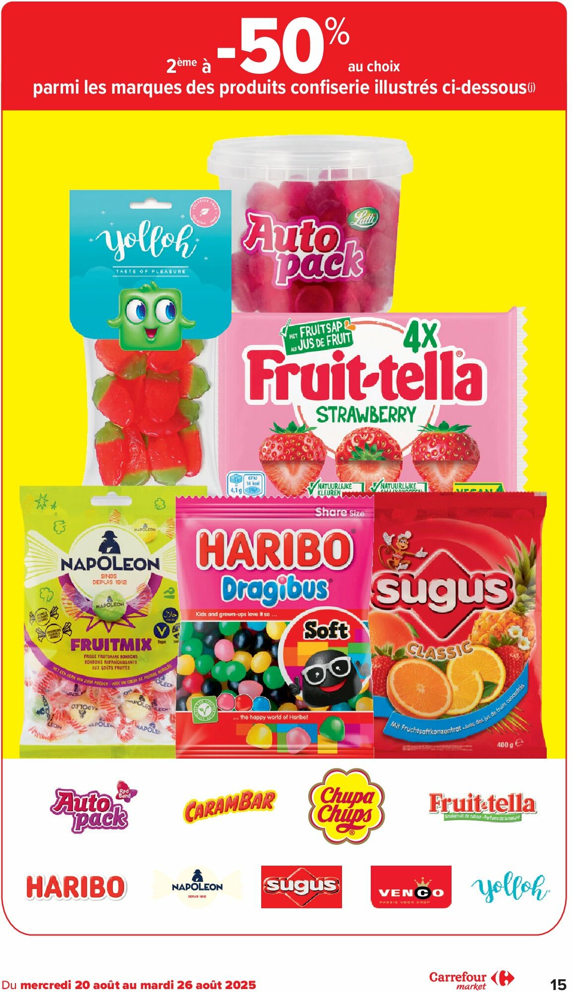 carrefour - Carrefour Market folder geldig vanaf 20/08 - 26/08 - page: 15